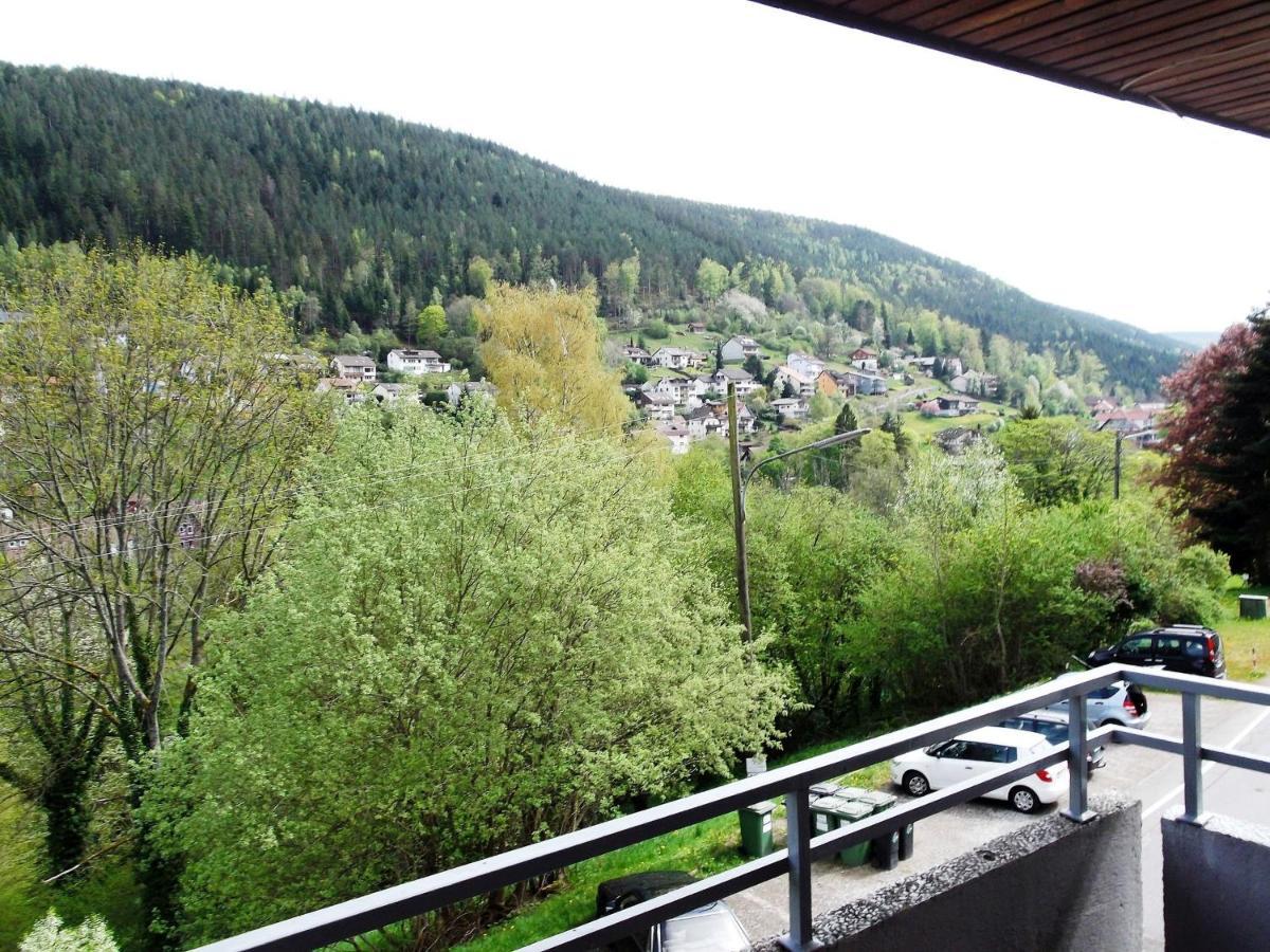 Ferienwohnung Talblick Mit Schwimmbad Bad Wildbad Dış mekan fotoğraf