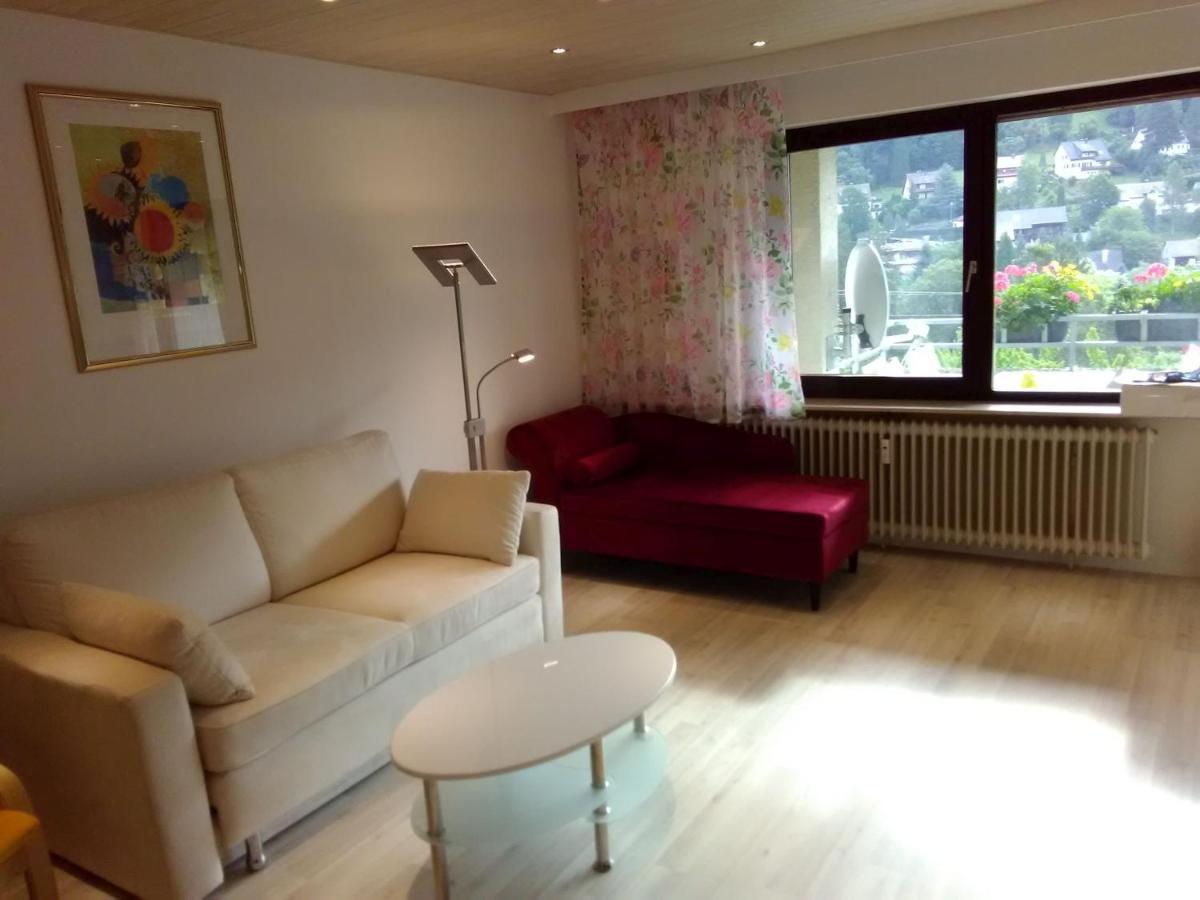 Ferienwohnung Talblick Mit Schwimmbad Bad Wildbad Dış mekan fotoğraf